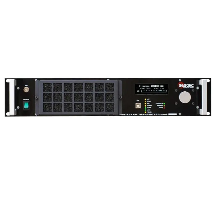 Digital FM Transmitter : EL1200D 1200W - 1,2kW Digital FM Transmitter
