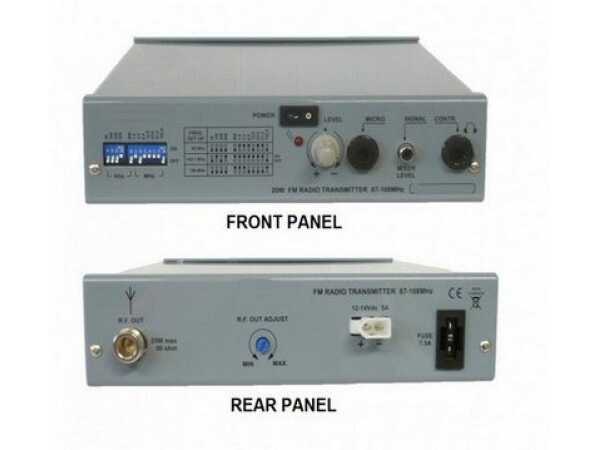 FM 88-108MHz RADIO PORTABLE TRANSMITTER