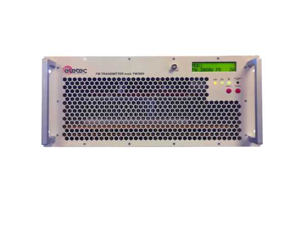 4KW FM TRANMITTER ELETEC BROADCAST AFRICA