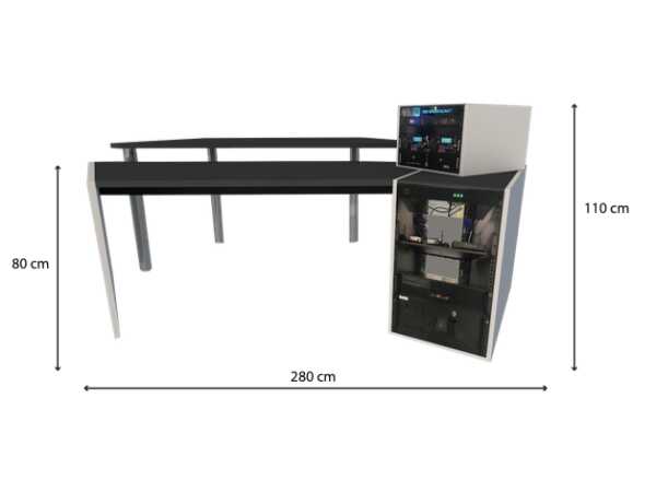 Broadcast Desk and Furniture