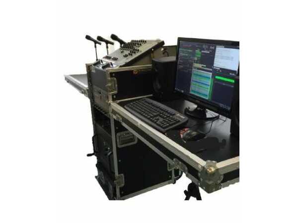 OUTDOOR INDOOR BROADCAST MOBILE FLYCASE FM RADIO STATION