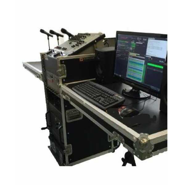 OUTDOOR INDOOR BROADCAST MOBILE FLYCASE FM RADIO STATION