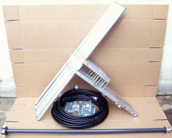 Package 6 Bay Dipole FM Antenna and Accessories