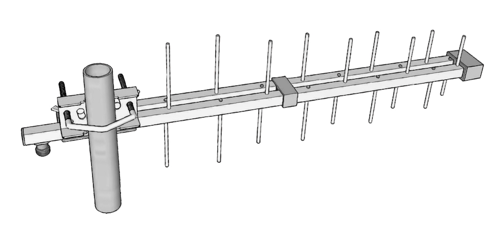 STL Link Antennas Log 790-960 Mhz