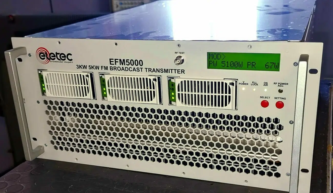 5KW MODULAR FM TRANSMITTER