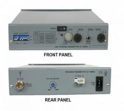 PORTABLE MOBILE FM TRANSMITTER
