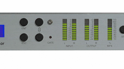 FM BROADCAST AUDIO ON AIR PROCESSOR