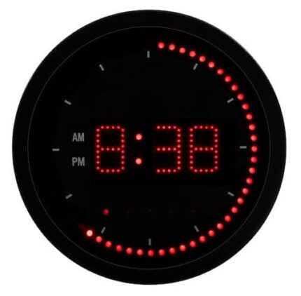 On Air Studio Clock Broadcast Display