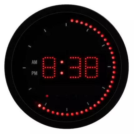 On Air Studio Clock Broadcast Display